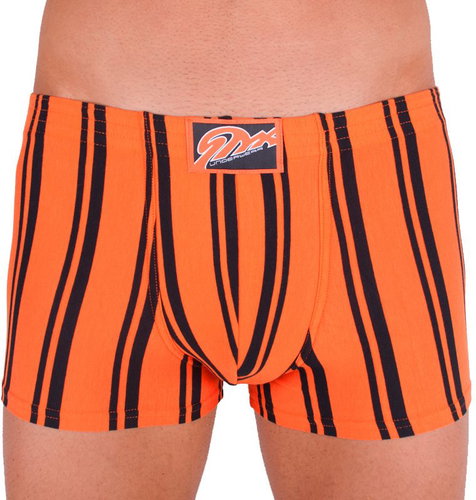 Styx Q768 - Black-Orange Stripes, Orange, M - Boxer Briefs - Main image