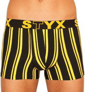 Styx G762 - Black and Yellow Stripes, size XXL - Boxer Briefs