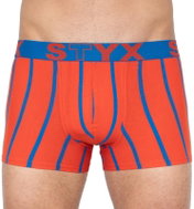 Styx G760 - Red with Blue Stripes - Boxer Briefs