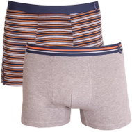 Molvy 2Pack KP-031-BEU, Grey - Boxer Briefs