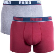 Puma 2Pack 671001001 070 - Burgundy/Grey, Mixed Pack - Boxer Briefs