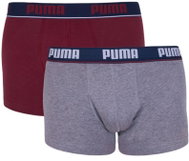 Puma 2Pack 671012001 070 - Burgundy/Grey, Mixed Pack - Boxer Briefs