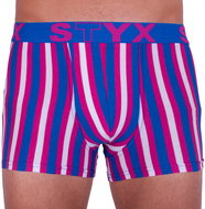 Styx G864 - pink blue stripe, multicolour M - Boxer Briefs