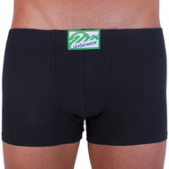 Styx Q962 - green inscription, black L - Boxer Briefs
