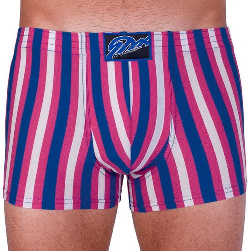 Styx Q864 - pink - blue stripes, multicolour S - Boxer Briefs - Main image