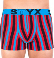 Styx U861 - Red/Blue/Black, size S - Boxer Briefs