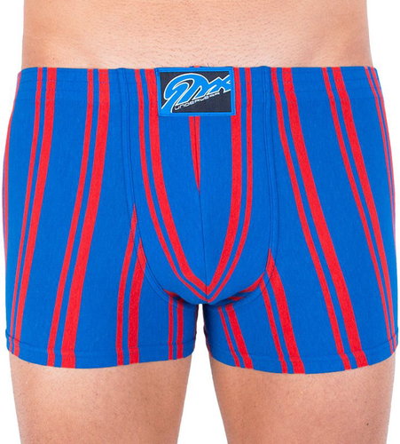 Styx Q766 - red-blue stripes, multicolour XL - Boxer Briefs - Main image