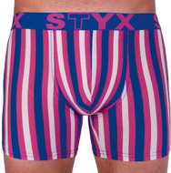 Styx U864 - Pink-Blue-White Stripes - Boxer Briefs