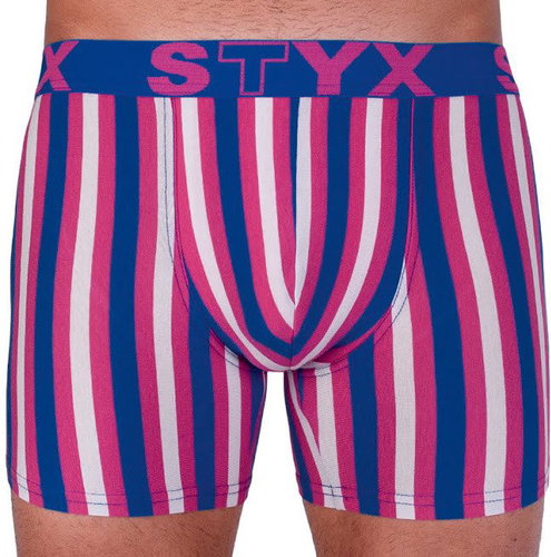 Styx U864 - pink blue white, multicolour M - Boxer Briefs - Main image