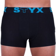 Styx R961 - Blue Inscription, Black 4 - Boxer Briefs