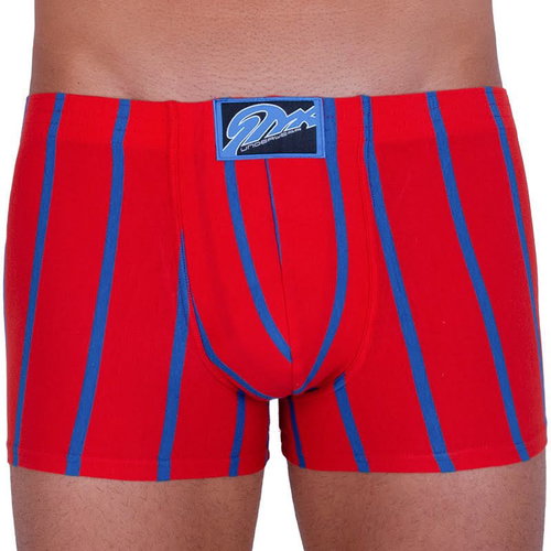 Styx Q760-red-blue stripes, red M - Boxer Briefs - Main image