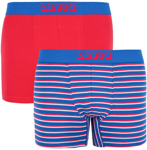 Levis 2Pack 995004001 420 - Blue/Red Stripes, Mixed Pack, size L - Boxer Briefs - Main image
