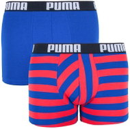 Puma 2Pack 591002001 542 - Blue/Red and Blue Stripes, Mixed Pack - Boxer Briefs