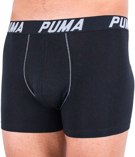 Boxer shorts Puma 2 Pack Basic Boxers White/ Black