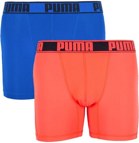 Puma 2Pack 671017001 505 - Orange/Blue, Multicoloured, size M - Boxer Briefs - Main image