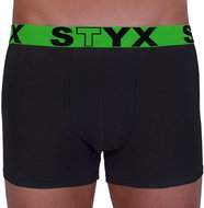 Styx G965 - green rubber, black M - Boxer Briefs