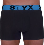 Styx G966 - blue rubber, black L - Boxer Briefs
