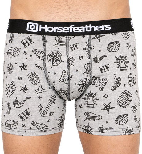 Horsefeathers AM070A, gray XXL - Boxer Briefs - Main image
