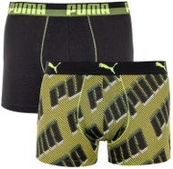 Puma 2Pack 691002001 998 - Black/Yellow, Mixed Pack - Boxer Briefs