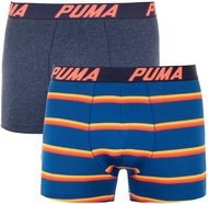 Puma 2Pack 691001001 831 - blue and stripes, multicolour XL - Boxer Briefs