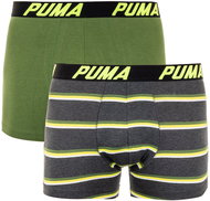 Puma 2Pack 691001001 998 - green gray, multicolour XL - Boxer Briefs