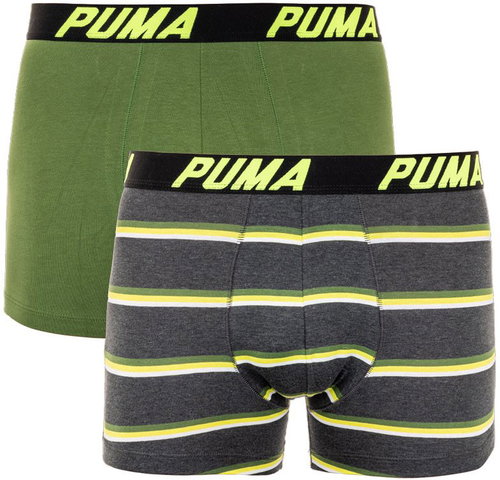 Puma 2Pack 691001001 998 - green gray, multicolour M - Boxer Briefs - Main image