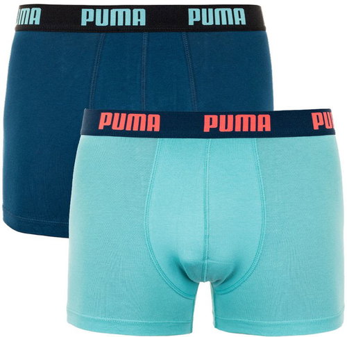 Puma 2Pack 521015001 489 - turquoise blue, blue S - Boxer Briefs - Main image