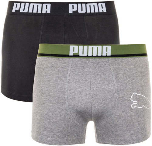 Puma 2Pack 691008001 254 - gray black, multicolour XL - Boxer Briefs - Main image