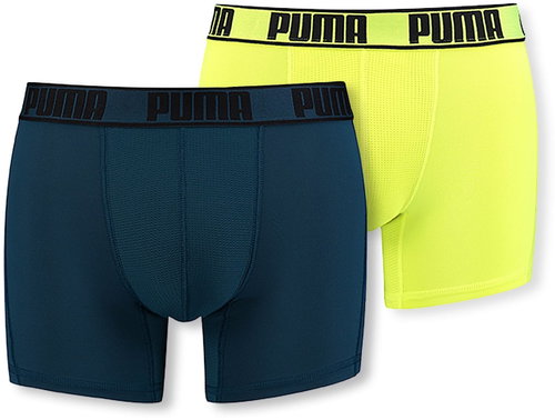 Puma 2Pack 671017001 706 - blue-yellow, multicolour M - Boxer Briefs - Main image