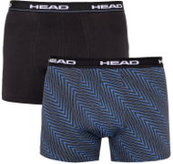 Head 2Pack 891005001 277 - Black/Blue with Pattern, Mixed Pack - Boxer Briefs