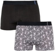 Molvy 2Pack KP-068-BEU, Multicoloured, size L - Boxer Briefs