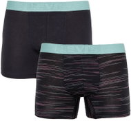Levis 2Pack 905013001 001 - Black/Black with Pattern, Mixed Pack - Boxer Briefs