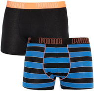 Puma 2Pack 501001001 030 - Black and Orange/Black and Blue, Mixed Pack - Boxer Briefs