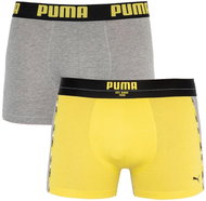 Puma 2Pack 501006001 020 - Grey/Yellow, Mixed Pack - Boxer Briefs