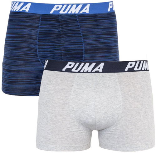 Puma 2Pack 501002001 010 - blue gray, multicolour XL - Boxer Briefs - Main image