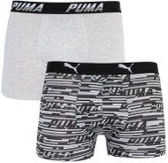Puma 2Pack 501003001 200 - gray black, multicolour S - Boxer Briefs