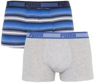 Puma 2Pack 501004001 010 - Grey/Blue, Mixed Pack - Boxer Briefs