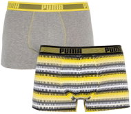 Puma 2Pack 501004001 020 - Grey/Yellow, Multicoloured, size M - Boxer Briefs