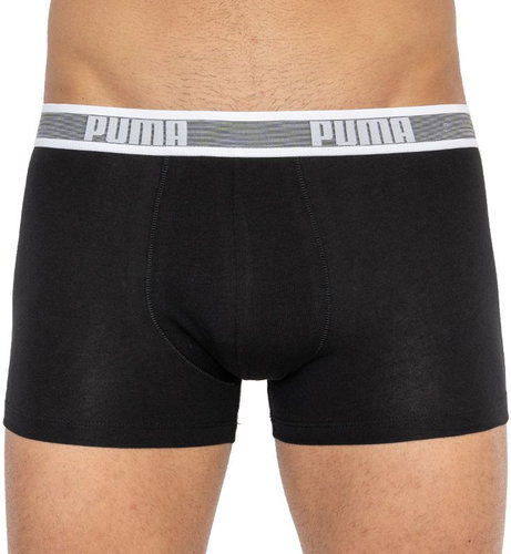 Puma 2Pack 501004001 200- Black/Grey, Multicoloured, size S - Boxer Briefs - Main image