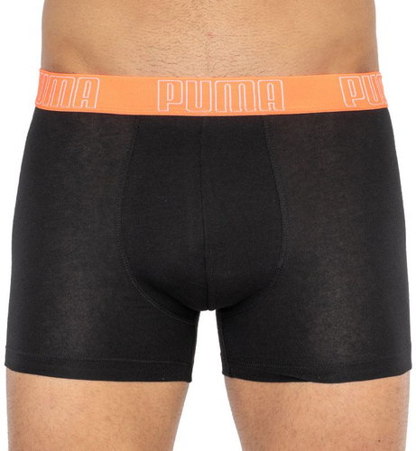 Puma 2Pack 501012001 030 - black with orange, multicolour S - Boxer Briefs - Main image