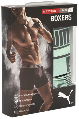 Puma 2Pack 501010001 003, Green, size M - Boxer Briefs - Main image