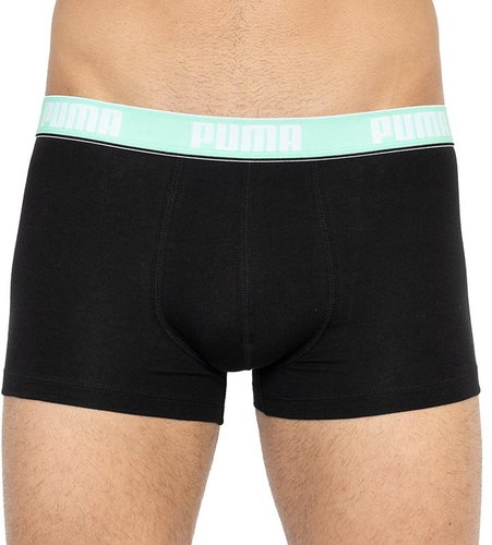 Puma 2Pack 521025001 005 - Black/Green, Multicoloured, size XL - Boxer Briefs - Main image