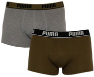 Puma 2Pack 521025001 003 - Grey/Green, Multicoloured - Boxer Briefs