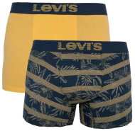 Levis 2Pack 905024001 002 - Yellow/Yellow & Blue with Palm Trees, Mixed Pack - Boxer Briefs