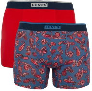 Levis 2Pack 905035001 002 - Red/Blue, Mixed Pack - Boxer Briefs