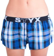 Styx T612 - blue cube, blue XL - Boxer Shorts
