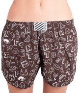 Infantia DTKG11 - Lady stuff brown, brown M - Boxer Shorts