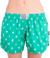 Infantia DTKG12 - Poodle green, green S - Boxer Shorts