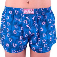 Styx K757 - Dark Blue Hearts, size S - Boxer Shorts