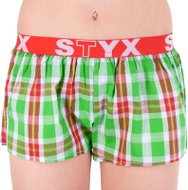 Styx T633 - Green-Red Checked, size XL - Boxer Shorts